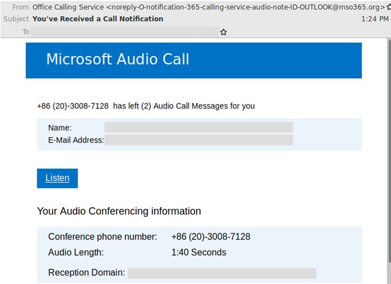 Microsoft Audio Call 04.07.19